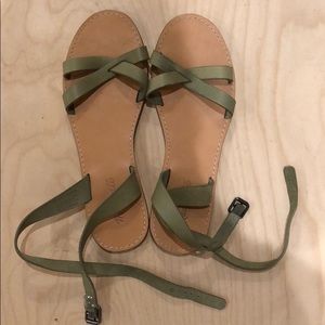 Madewell wrap sandals
